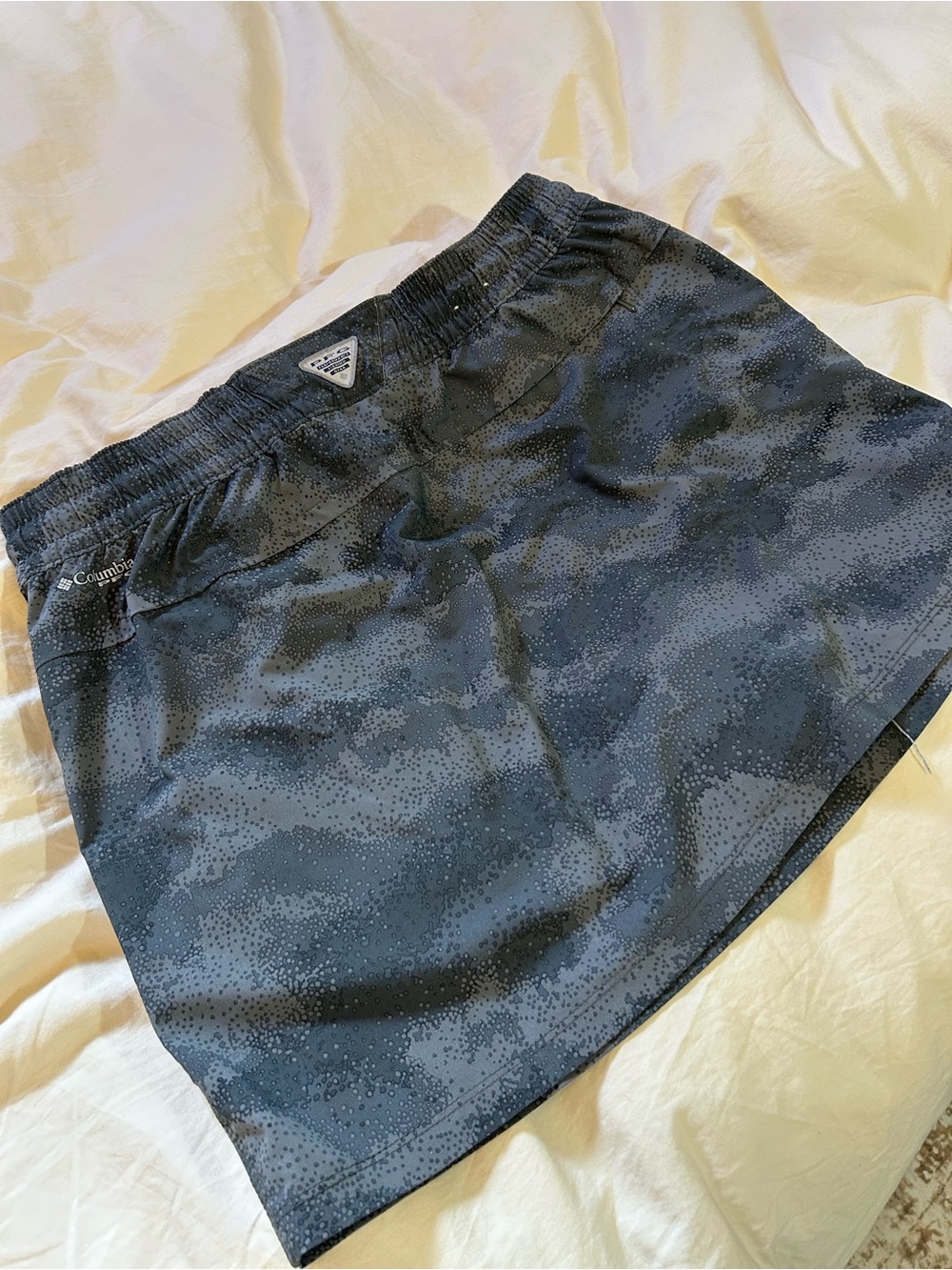 Columbia Women's Black & Gray Camo Active Skort